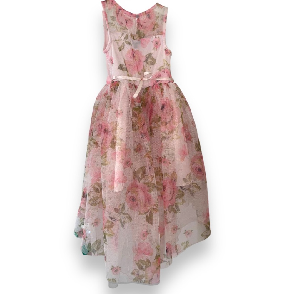 Zenzi Girls Tulle Flower Formal Dress Size XS (4-6) - Picture 7 of 11